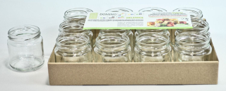 Sklenice zavařovací 210ml - 12ks (hladká d7x7,5cm) TO66