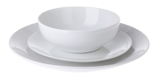 Soupr.12díl. jídelní, porcelán
