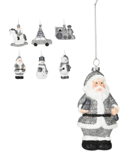 Závěs FIGURKY stříbrné, 12druhů