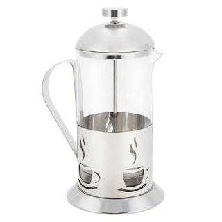 Konvice 0,35l ŠÁLEK, COFFEE MAKER+odměrka, sklo/NR