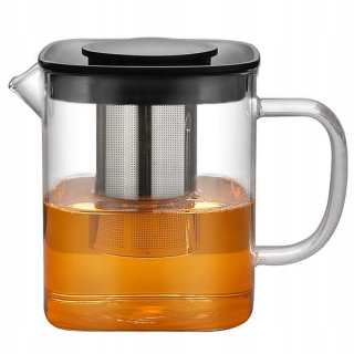Konvice 0,60l OVÁL, COFFEE MAKER, NR sítko, sklo/plast