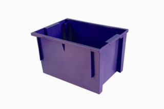 Přepravka 40x30x24,0cm POLYPACK modrá, 13kg