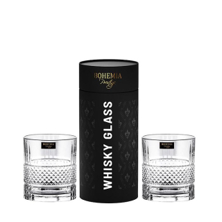 Sklen. 340ml, 2ks, BOHEMIA PR. ELEGANTE, whisky, DB