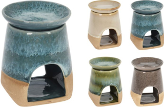 Lampa-aroma, 8,5x11cm, mix barev, keramika