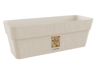 Truhlík 50cm BÍLÝ ETHICA+miska