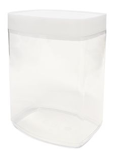 Dóza 1,40l čirá na syp. potr., nový typ, plast