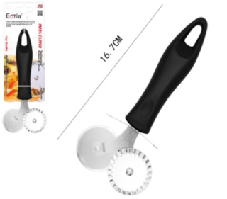 Kráječ pizza+rádýlko 16,7cm NR, EOTIA, plast.drž.