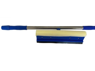Stěrka okenní 24cm + molitan, teleskop.hůl 70-120cm, kov
