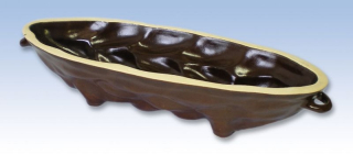 Vánočka keramická, délka 34, šířka 12cm - KERAMIKA ZÁBŘEH 