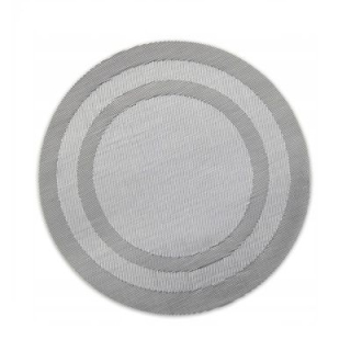 Prostírání d38cm, ŠEDÉ, proplétané