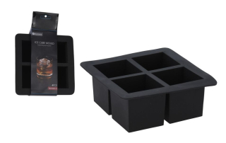 Forma na led 16x16x6cm, 4kostky, plast