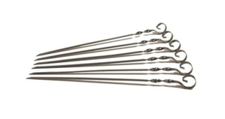 Jehla 20cm, 6ks, plochá gril, NR