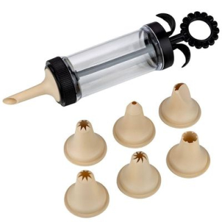 Zdobička pístová +7špiček, MISTY, plast