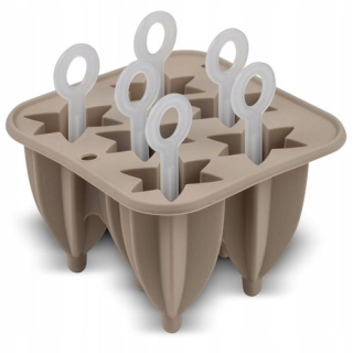 Tvořítko na 6ks nanuků, MiSTY 14,5cm, silikon