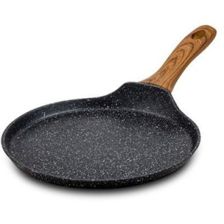 Pánev d24cm palač., NATURE, nepřil.povrch-kámen, rukojeť plast, indukce