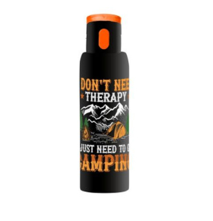 Láhev 0,75l HANGER-CAMPING, nápitka+kryt, sport, plast