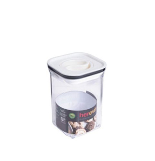 Dóza 1,10l vakuum víko, 10,5x10,5x15cm,transp.ABS plast
