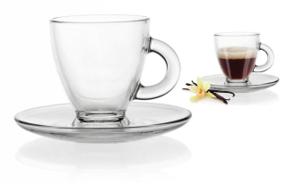 šapo 85ml, ESPRESSO, sklo