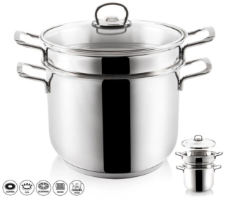 Hrnec+PO d22cm NR (6,0l) ANETT, v.26cm, na těstoviny