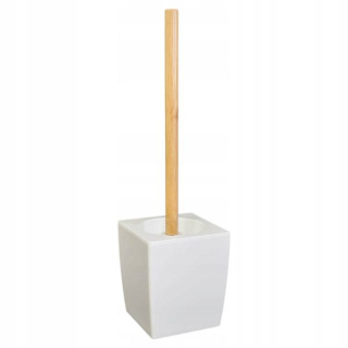 WC soupr. VALENCIA, 10,8x10,8x38,5cm, ABS plast+bambus