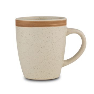 Hrnek 380ml ATHENA béž., keramika