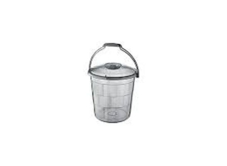 Vědro  5l s víkem, transpar.plast