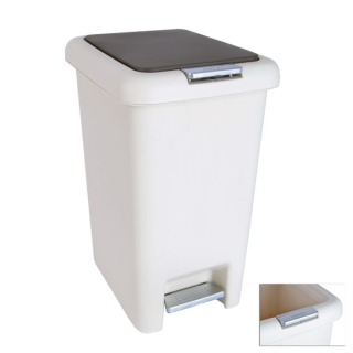 Koš odp.15l DUST pedál/výklop