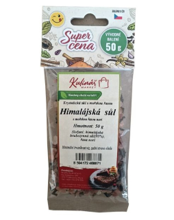 Koření-"K"-HIMÁLAJSKÁ SŮL-50g do mlýnku, QQ, sáček