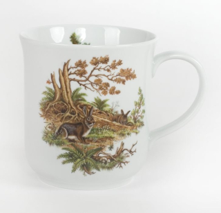 Hrnek  1,5l GOLEM-LESNÍ ZVĚŘ, čes.porcelán