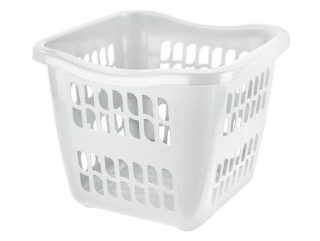 Koš 25,7l na čisté pr. 39x39x30cm BRIO, bílý, CURVER, plast