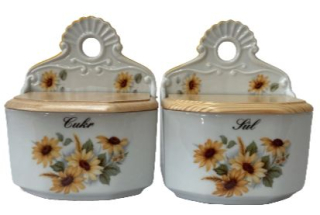 Slánka 0,70l závěsná RUDBEGIE s víčkem, čes.porcelán