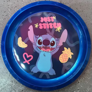 Talíř d22cm, STITCH, dětský, plast