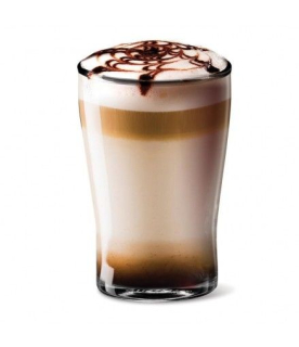 Sklen. 300ml, 2ks, THERMO, LATTÉ, d7x11,5cm, vš.kávovary. DB