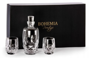 Karafa 1,0l+sklen. 350ml, 6ks, DESIRE, BOHEMIA PR., whisky, DB