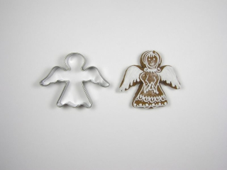 Vykrajovátko nerezové anděl 65x53mm