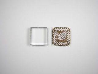 Vykrajovátko nerezové čtverec 39mm