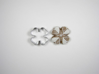 Vykrajovátko nerezové čtyřlístek