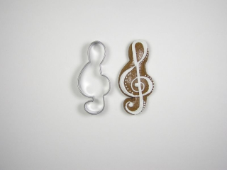 Vykrajovátko nerezové houslový klíč