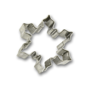 Vykrajovátko nerezové vločka malá 50x43mm