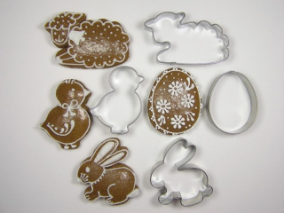 Vykrajovátka nerezová sada Velikonoce