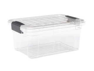 Box 10,5l STORAGE 25x36x16,6cm, BPA free, trans.plast