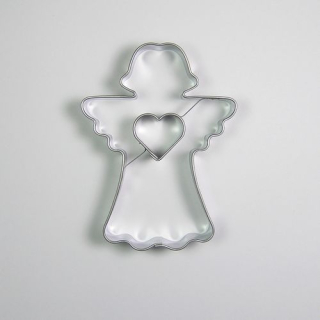 Vykrajovátko nerezové anděl II se srd.77x58