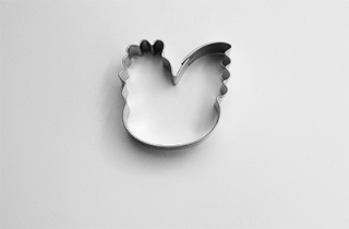 Vykrajovátko nerezové slepička 44mm