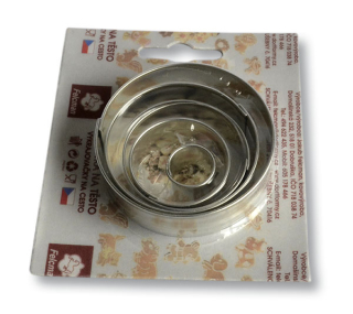 Vykrajovací kolečka-sada 5ks