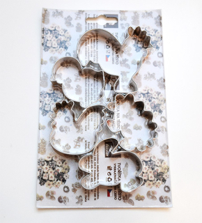 Vykrajovací sada velikonoce 5ks 44mm