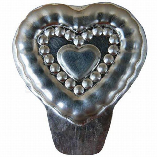 Formička Srdíčko, 20ks sada, pocín