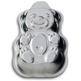 Formička Medvídek 6x4x0,8cm, 20ks sada, pocín