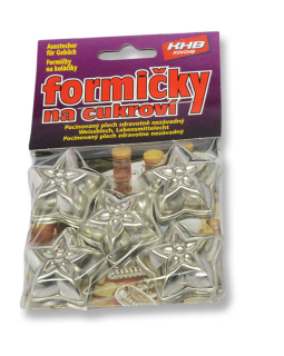 Formička Hvězdička mini, 30ks sada, pocín
