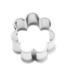 Vykrajovátko - Kytička mini-střed, vroubkovaná