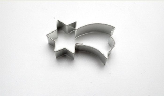 Vykrajovátko - Kometka, 2,5x4,6cm